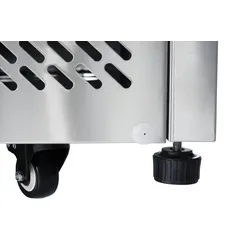 ICE-A-COOL 3 türige Saladette mit Schiebedeckel, Kapazität 380 L, automatische Abtaufunktion