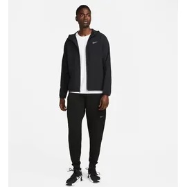 Nike Form Vielseitige Dri-FIT Kapuzen-Trainingsjacke Herren 010 black/reflective silv L