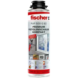 fischer 1K Premium Pistolenschaum Kompakt PUP 500 B2 - Inhalt (ml): 500