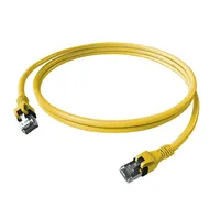 EasyLan CPP1OYAYAY0005 RJ45 Netzwerkkabel, Patchkabel, CAT 6a S/FTP gelb,
