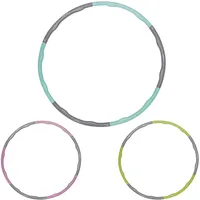 Hoola Hoop Reifen Erwachsene und Hulahoop Fitness für Kinder. Hula Hoop Reifen Sport zum Training. Slim Hoop Powerhoop mit Schaumschstoff. (Hoola Hoop 1)