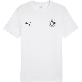 Puma BVB Borussia Dortmund Essentials T-Shirt Herren 09 - PUMA white S