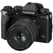 Fujifilm X-T5 schwarz + XF 16-50 mm R LM WR, Kamerakit