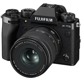 Fujifilm X-T5 schwarz + XF 16-50 mm R LM WR, Kamerakit