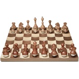 Umbra Brettspiel, Walnuss, Holz, Metall, Walnuss, Ahorn, 38x11x38 cm, Spielzeug, Kinderspielzeug, Kinderspiele