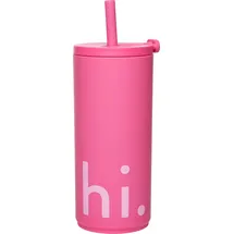 DESIGN LETTERS Hi Reisebecher 0,5 l Rosa