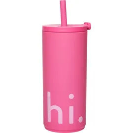 DESIGN LETTERS Hi Reisebecher 0,5 l Rosa