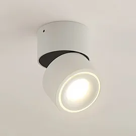 ARCCHIO Rotari 1-flg. rund weiß Aluminium