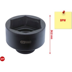 KS Tools 3/4 Zoll Achsmuttern-Schlüssel für BPW