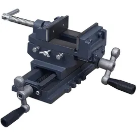 vidaXL Schraubstock Kreuztisch Handbetrieben 70 mm