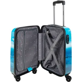 Saxoline Island 4-Rollen Cabin 55 cm / 34 l blau/mehrfarbig