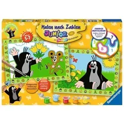 RAVENSBURGER 28771 Malen nach Zahlen - Der kleine Maulwurf