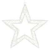 ECD Germany Led-weihnachtsstern 38 cm mit 960 LEDs und Timer,
