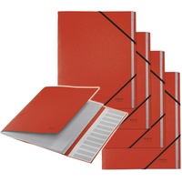 Leitz Recycle A4, 4er Pack, Projektmappe mit 12 Fächern