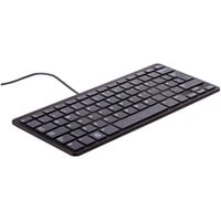 Raspberry Pi® RPI-KEYB (NO)-BLACK/GREY USB Tastatur Nordisch, QWERTY Schwarz,