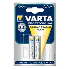 Varta Rechargeable Accu AAA Ready2Use NiMH 1000 mAh R03-AAA-Micro HR03 2