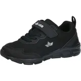 LICO Jungen Unisex Kinder Almeria VS Sneaker, Schwarz/Grau, 28 EU