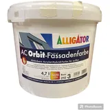 (7,44€/L) Alligator AC Orbit-Hybrid Fassadenfarbe Basis3 transparent 4,7L