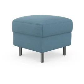 sit&more Stauraumhocker Sinatra Kunststoff 58 x 48 x 58 cm Blau