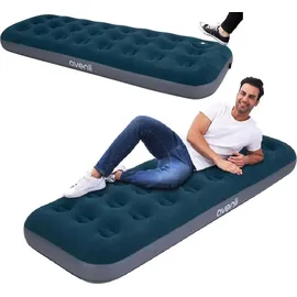Jilong Avenli Camping Luftmatratze/Luftbett blau mit eingebauter Fußpumpe