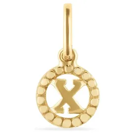 FAVS Buchstaben-Anhänger Gelbgold 88573692