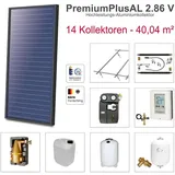 Solarbayer PremiumPlusAL Solarpaket 14 Stock Bruttofläche 40,04 m2 vertikal