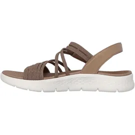 SKECHERS GO WALK FLEX SANDAL Emma Damen Sandalen braun, - Gr. 40