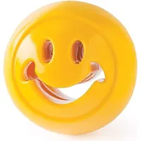 PLANET DOG Orbee-Tuff Nook Happiness gelb 14,6x9,5cm Hundespielzeug