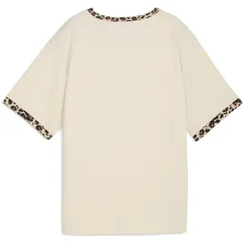 Puma Essentials Graphic Animal Relaxed T-Shirt Beige L