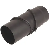 FireFix Ofenrohrbogen 90° Ø 150 mm verstellbar mit Tür Stahl schwarz