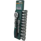 Brüder Mannesmann Werkzeuge Steckschlüsselsatz metrisch 1/2" 12-tlg.