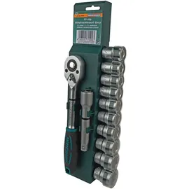 Brüder Mannesmann Werkzeuge Steckschlüsselsatz metrisch 1/2" 12-tlg.