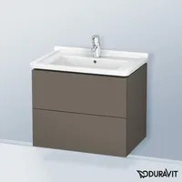 Duravit L-Cube Waschtischunterschrank, 2 Auszüge, LC626409090,