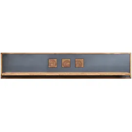 Massivmoebel24 Wandregal 108 x 22 x 30 cm Braun