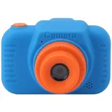 HUSHUI Kinder-Digitalkamera mit 32G-Karte, High-Definition-Dual-Objektiv, 1080P, 8-facher Zoom, USB-wiederaufladbar Kinder (Blau)