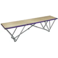 Iller-Leiter Iller Tapeziertisch 3-teilig, lackiert 300x100cm