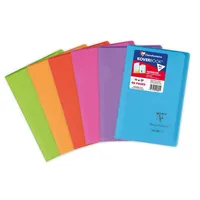 Clairefontaine 10x Koverbook Heft 11x17cm, 48 Blatt Farben Sortiert