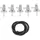 munefe Kraftstofffilter 90° Inline für Motorrad 8mm