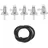 munefe Kraftstofffilter 90° Inline für Motorrad 8mm