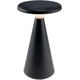 ChiliTec LED Solar Tischleuchte Foco Sol, 2700K, dimmbar, schwarz
