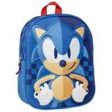 Sonic 3D Rucksack 31 cm – Kinder-Schulrucksack | Gr.: onesize
