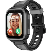 LAGENIO K10 4G Kinder Smartwatch mit GPS und Telefonfunktion, 1,8-Zoll-Bildschirm, 950mAh, IP68 Wasserdicht, Schulmodus, SOS-Notruf - Smartwatch für Kinder ab 6Jahren (Schwarz)