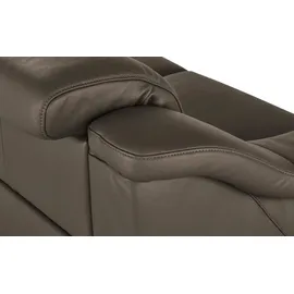 HIMOLLA Ledersofa 1501 ¦ braun ¦ Maße (cm): B: 202 H: 84 T: 106.0
