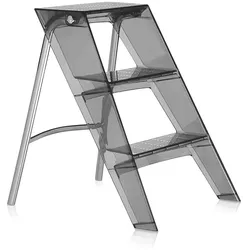 Kartell Upper Klappleiter rauchgrau transparent