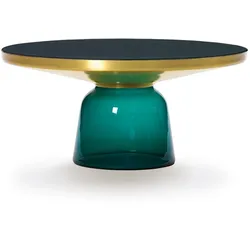 Bell Coffee Table, Schwarz, Messing & Kupfer