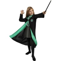 Funidelia | Harry Potter Slytherin Kostüm 100% OFFIZIELLE für Jungen und Mädchen Größe 10-12 Jahre Hogwarts, Zauberer, Film und Serien - Farben: Bunt, Zubehör für Kostüm