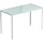 Homcom 120 x 75 x 60 cm weiß