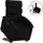 vidaXL Relaxsessel mit Aufstehhilfe Stoff 92 x 99,5 x 0 cm Schwarz mit Massagefunktion