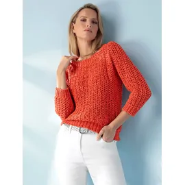 Heine Strickpullover orange 38
