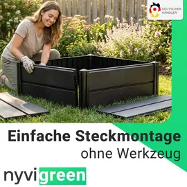 nyvi Hochbeet NYVIGreen XL 158 x 44 x 61 cm Grün